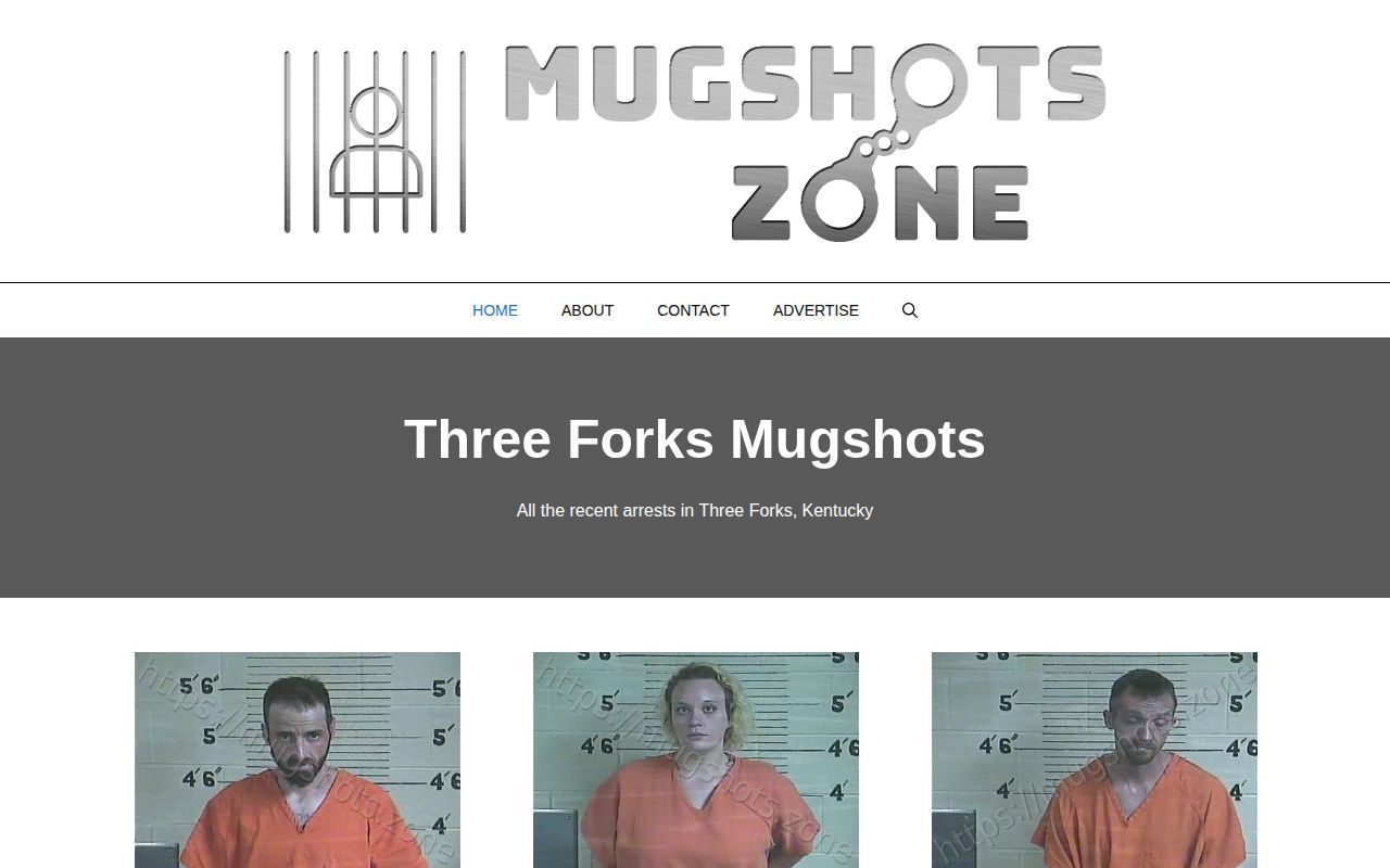 Unofficial Three Forks regional arrest archive page